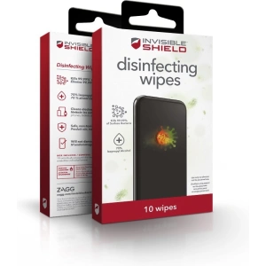Hurtownia GSM - Chustičky pro dezinfekci obrazovek mobilních zařízení ZAGG InvisibleShield Disinfecting Wipes (10 kusů) - ZAG036 - {ean13} - Hurt