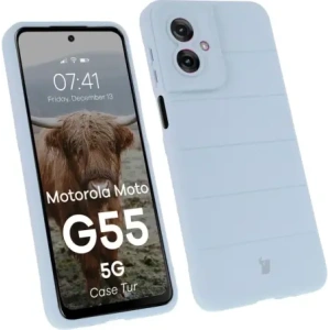 Hurtownia GSM - Bizon Case Tur Motorola Moto G55 5G světle modrý - BIZ9422 - {ean13} - Hurt