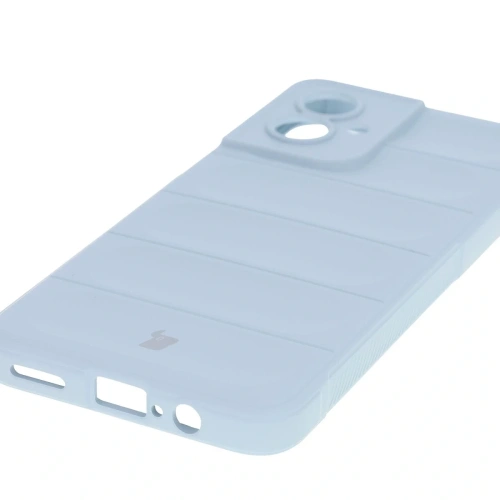 Pancerne etui Bizon Case Tur do Motorola Moto G55 5G jasnoniebieskie