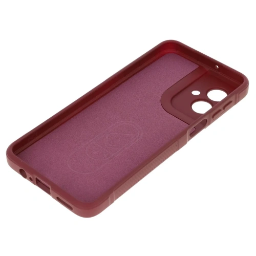Pancerne etui Bizon Case Tur do Motorola Moto G55 5G burgundowe