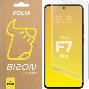 Hurtownia GSM - Bizon Skleněná fólie na slunce Xiaomi Poco F7 Pro [2 BALENÍ] - BIZ9424 - {ean13} - Hurt