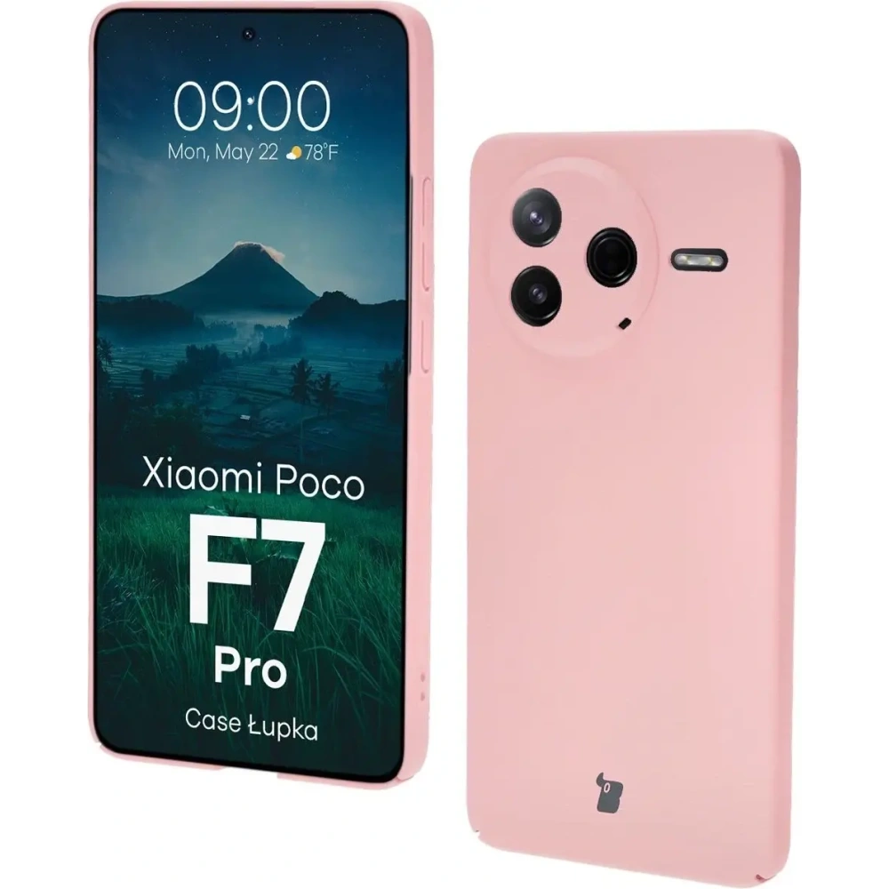 Hurtownia GSM - Bizon Case Łupka Xiaomi Poco F7 Pro růžová - BIZ9425 - {ean13} - Hurt