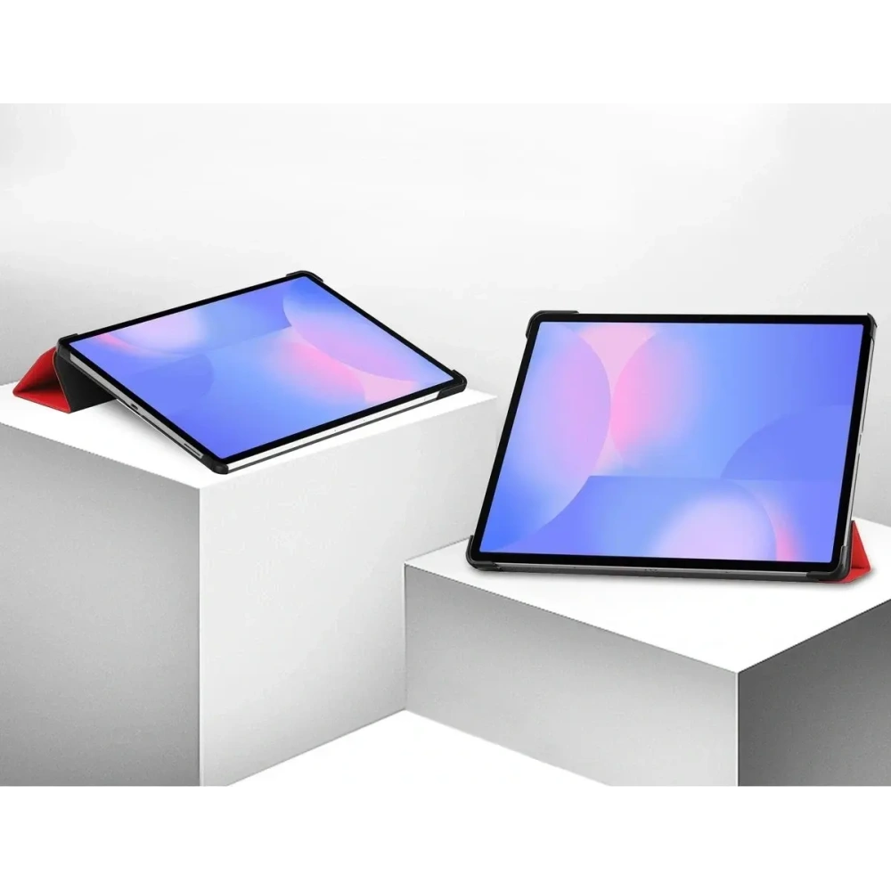 Hurtownia GSM - Husa Bizon Tab Croc pentru Samsung Galaxy Tab S10 FE+ Plus roșie - BIZ9426 - {ean13} - Hurt