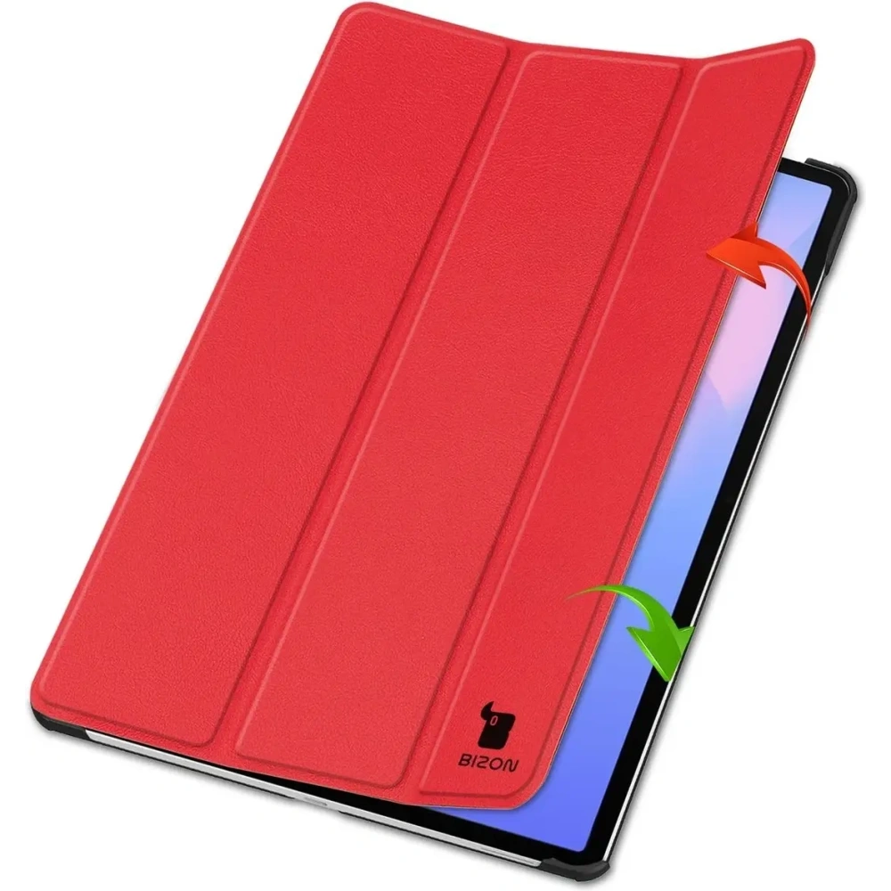 Hurtownia GSM - Bizon Case Tab Croc Samsung Galaxy Tab S10 FE+ Plus piros - BIZ9426 - {ean13} - Hurt