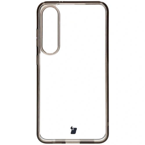 Etui Bizon Case Halo do Samsung Galaxy S25+ Plus przydymione-czarne