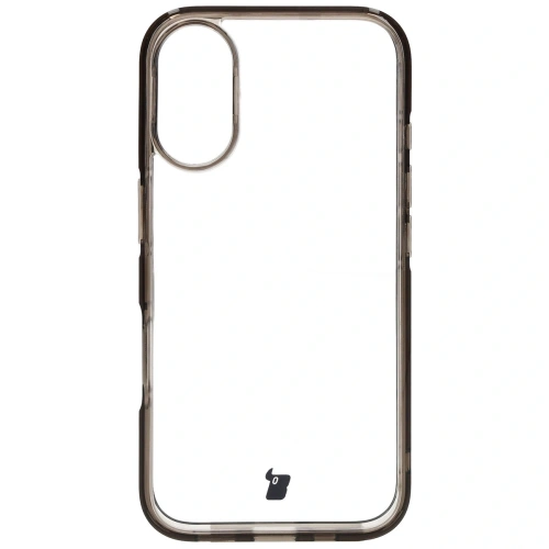 Etui Bizon Case Halo do Apple iPhone 16 przydymione-czarne