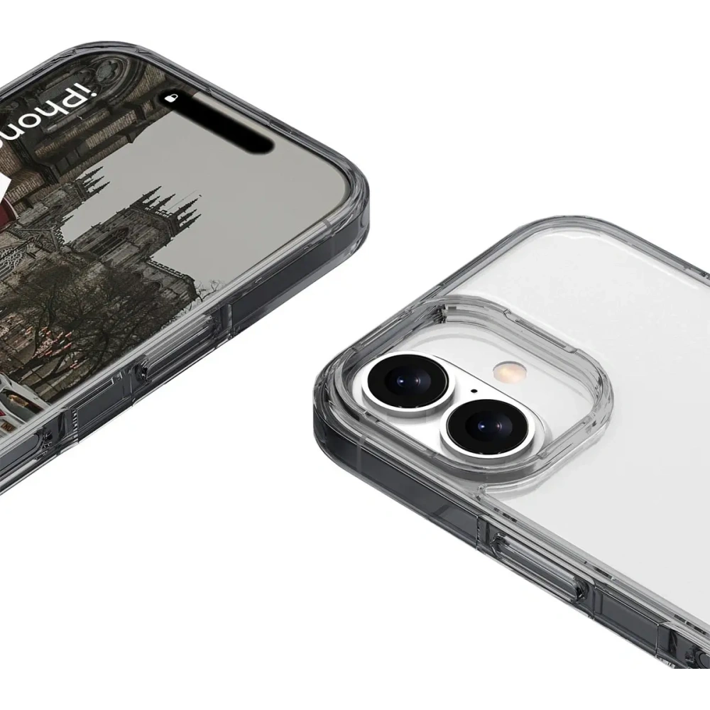 Wholesale Bizon Case Halo Apple iPhone 16 smoky black - BIZ9429 - {ean13} - Hurt