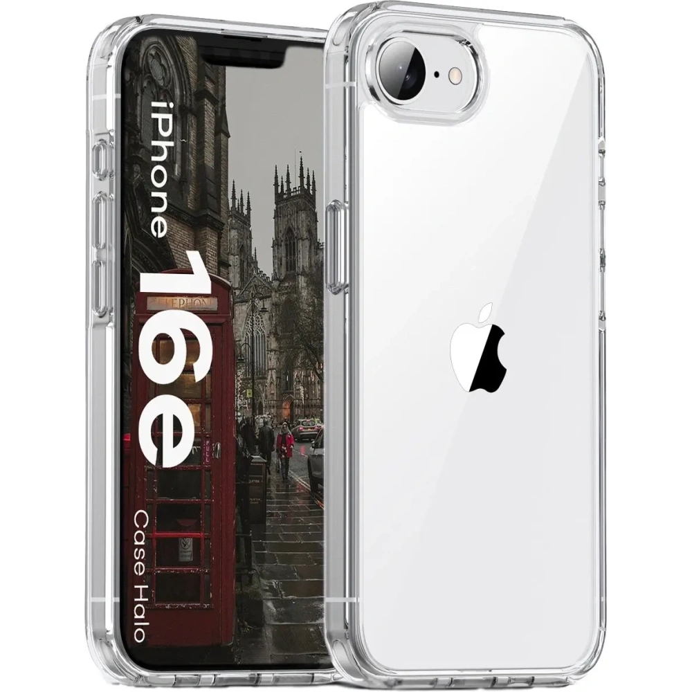 Hurtownia GSM - Etui Bizon Case Halo do Apple iPhone 16e przezroczyste - BIZ9430 - {ean13} - Hurt