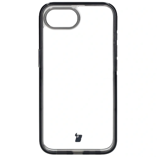 Etui Bizon Case Halo do Apple iPhone 16e przydymione-czarne