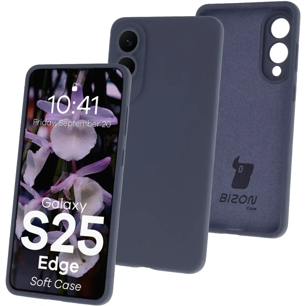 Hurtownia GSM - Bizon Soft Case Samsung Galaxy S25 Edge dunkelblau - BIZ9432 - {ean13} - Hurt