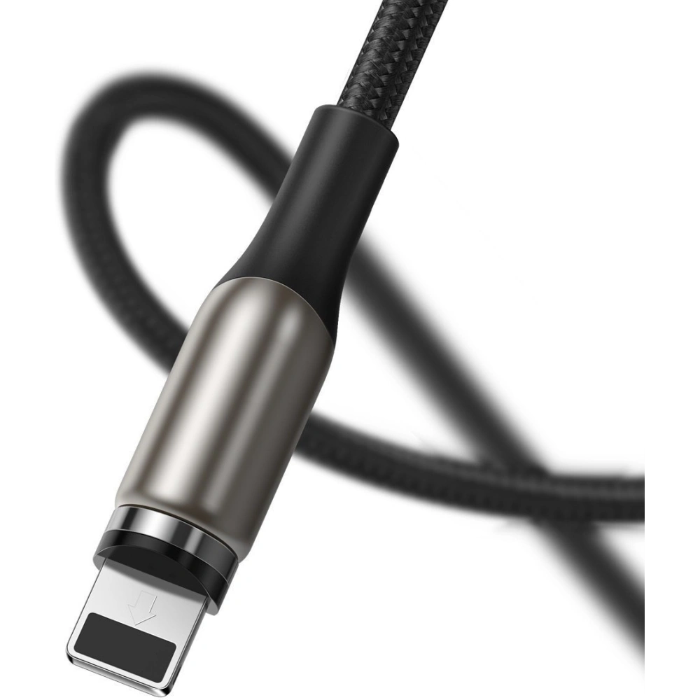 Hurtownia GSM - Kabel magnetický Lightning Baseus Zinc 2A 1m černý - BSU1536BLK - {ean13} - Hurt