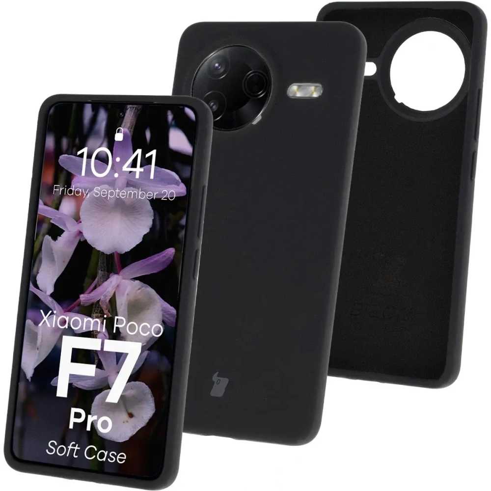 Hurtownia GSM - Bizon Soft Case Xiaomi POCO F7 Pro černý - BIZ9434 - {ean13} - Hurt