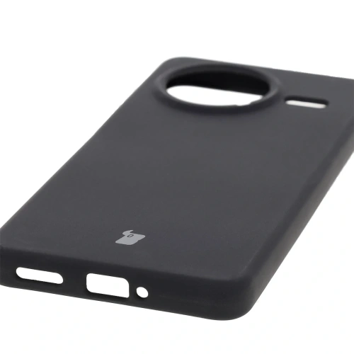 Silikonowe etui Bizon Soft Case do Xiaomi POCO F7 Pro czarne