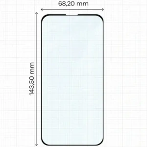Hurtownia GSM - Bizon Edge 2 Pack 2x gehärtetes Glas + 1x Linsenschutz für Apple iPhone 16e - BIZ9435 - {ean13} - Hurt