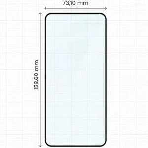 Hurtownia GSM - Bizon Edge 2 Pack 2x gehärtetes Glas + 1x Linsenschutz für Oppo Reno13 - BIZ9436 - {ean13} - Hurt