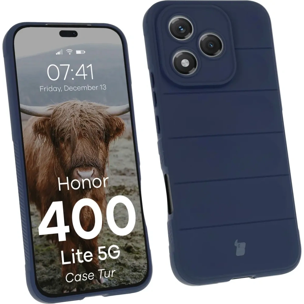 Hurtownia GSM - Bizon Case Tur Honor 400 Lite námořnická modř - BIZ9440 - {ean13} - Hurt