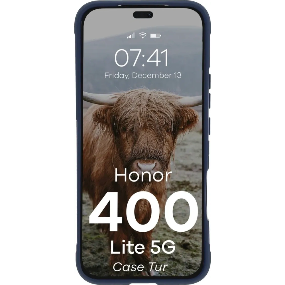 Hurtownia GSM - Bizon Case Tur Honor 400 Lite námořnická modř - BIZ9440 - {ean13} - Hurt