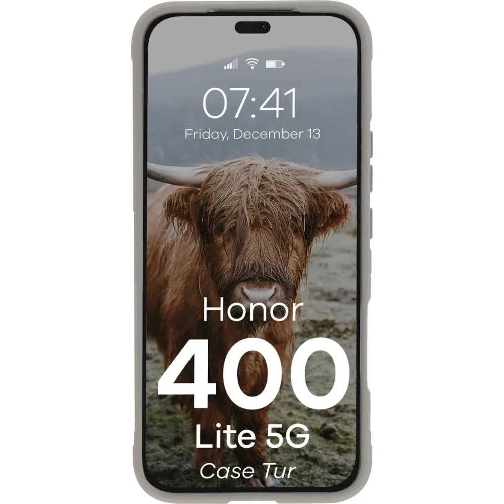 Hurtownia GSM - Bizon Case Tur Honor 400 Lite světle šedá - BIZ9441 - {ean13} - Hurt