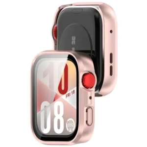 Hurtownia GSM - Etui ze szkłem do zegarka Bizon Case+Glass Watch do Huawei Watch Fit 4 satynowo różowe - BIZ9443 - {ean13} - Hurt