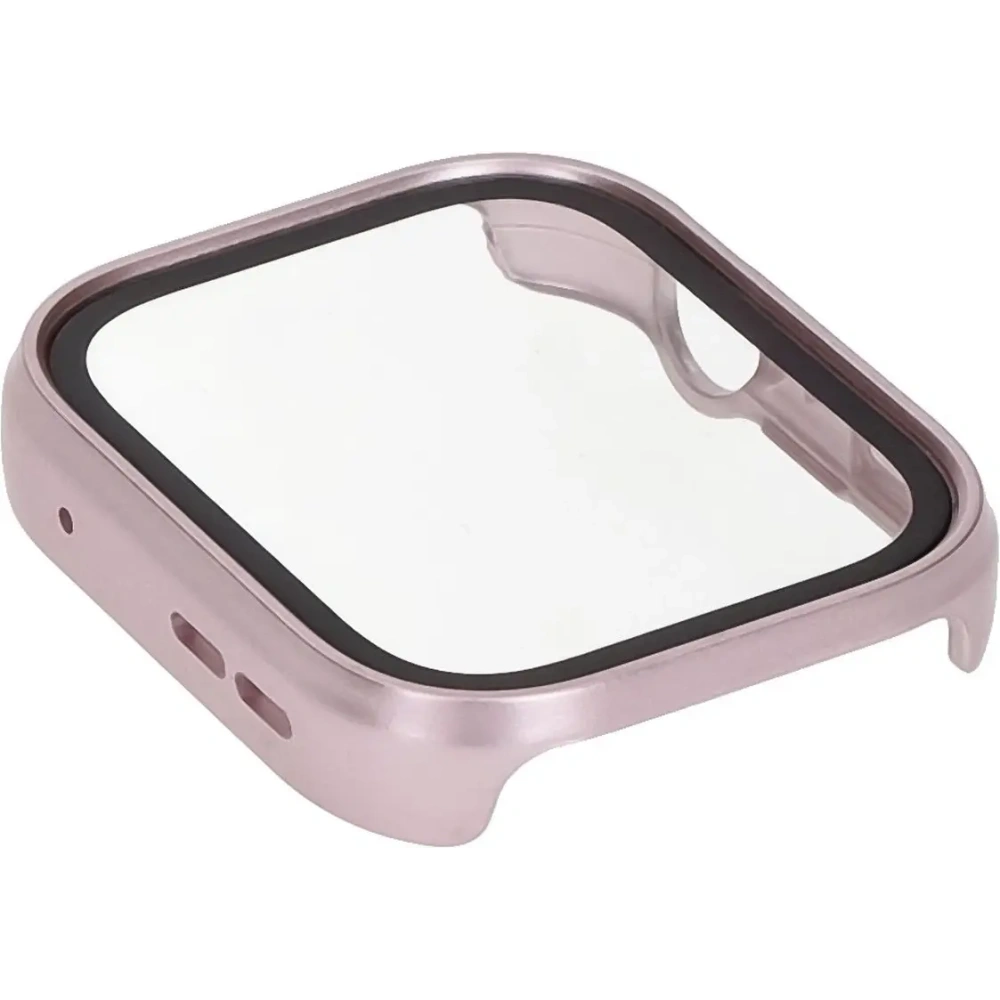 Hurtownia GSM - Etui ze szkłem do zegarka Bizon Case+Glass Watch do Huawei Watch Fit 4 satynowo różowe - BIZ9443 - {ean13} - Hurt