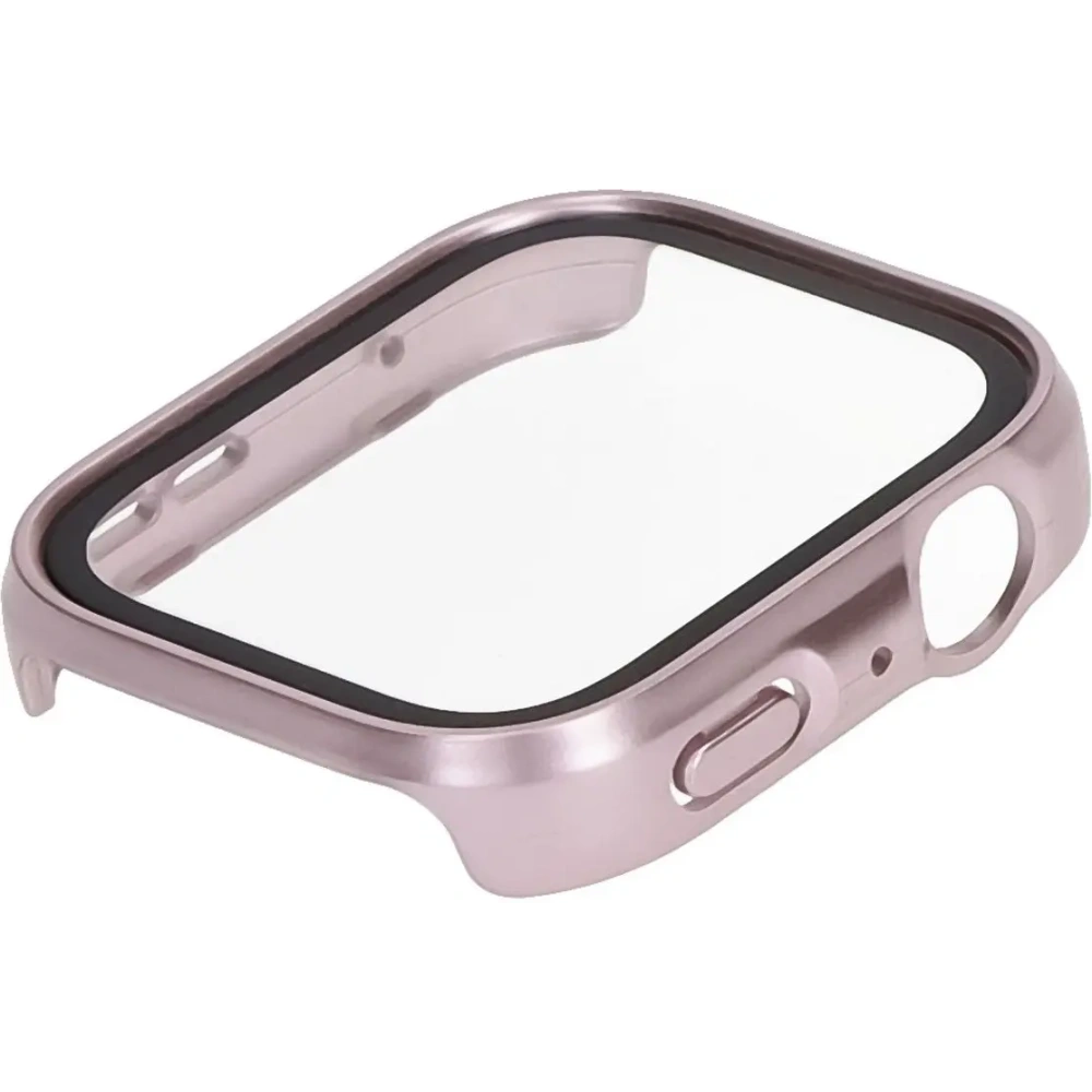 Hurtownia GSM - Etui ze szkłem do zegarka Bizon Case+Glass Watch do Huawei Watch Fit 4 satynowo różowe - BIZ9443 - {ean13} - Hurt