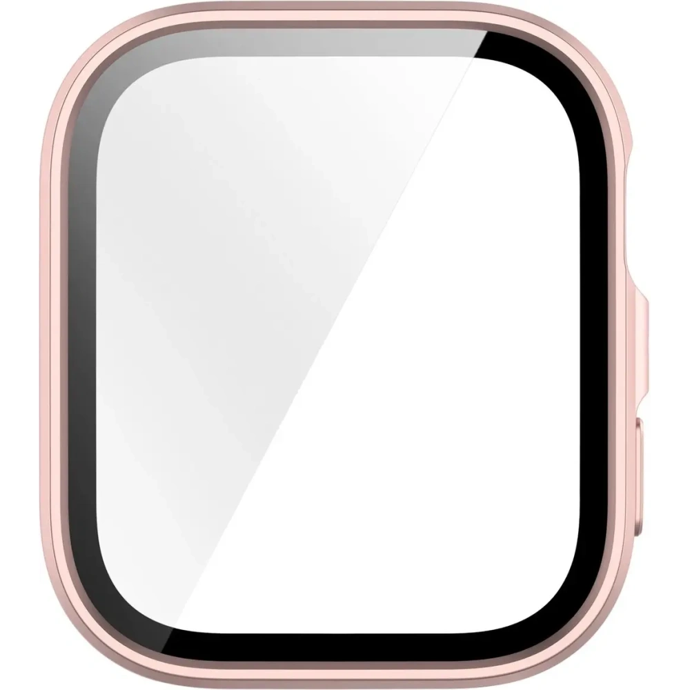 Wholesale Bizon Case+Glass Watch Huawei Watch Fit 4 satin pink - BIZ9443 - {ean13} - Hurt