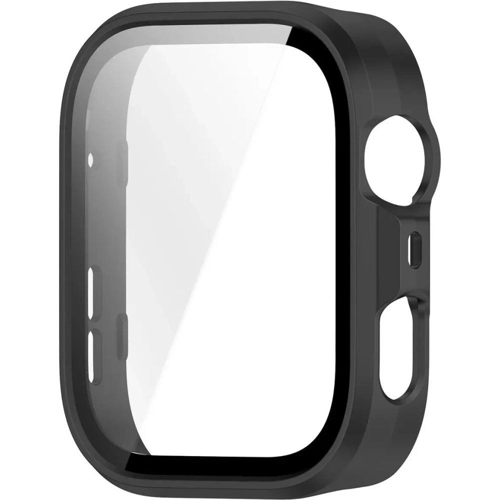 Hurtownia GSM - Etui ze szkłem do zegarka Bizon Case+Glass Watch do Huawei Watch Fit 4 Pro czarne matowe - BIZ9444 - {ean13} - Hurt