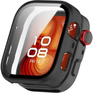 Hurtownia GSM - Bizon Case+Glass Uhr Huawei Watch Fit 4 Pro schwarz matt - BIZ9444 - {ean13} - Hurt