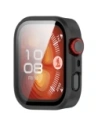 Hurtownia GSM - Etui ze szkłem do zegarka Bizon Case+Glass Watch do Huawei Watch Fit 4 Pro czarne matowe - BIZ9444 - {ean13} - Hurt