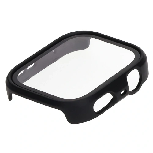 Etui ze szkłem do zegarka Bizon Case+Glass Watch do Huawei Watch Fit 4 Pro czarne matowe