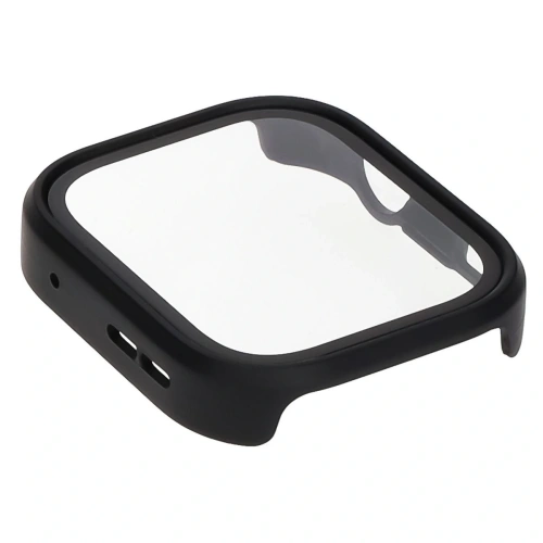 Etui ze szkłem do zegarka Bizon Case+Glass Watch do Huawei Watch Fit 4 Pro czarne matowe