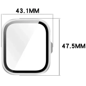 Hurtownia GSM - Bizon Case+Glass Uhr Huawei Watch Fit 4 Pro satin silber - BIZ9445 - {ean13} - Hurt