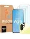 3x szkło na ekran + 1x szkło na aparat Bizon Glass Clear 2 Pack do Samsung Galaxy A36 5G