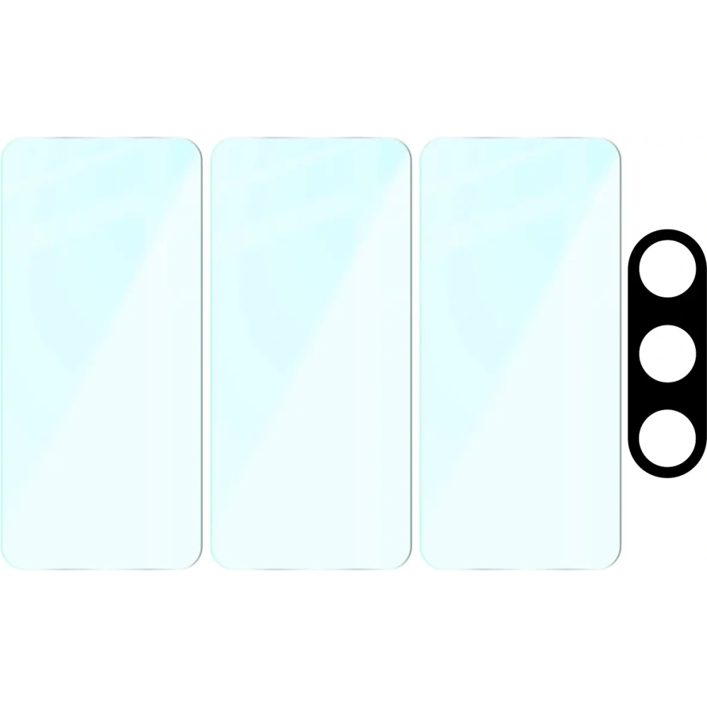 Hurtownia GSM - 3x szkło na ekran + 1x szkło na aparat Bizon Glass Clear 2 Pack do Samsung Galaxy A36 5G - BIZ9446 - {ean13} - Hurt
