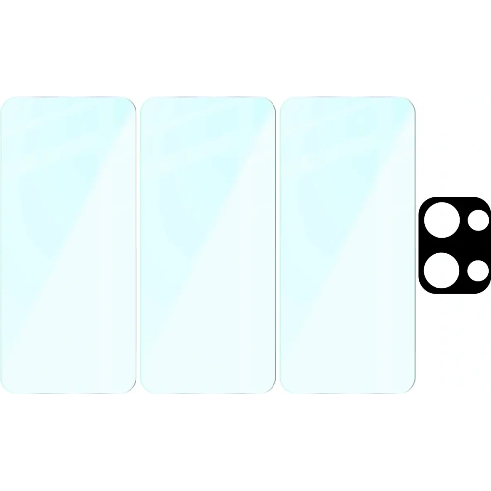 Hurtownia GSM - 3x szkło na ekran + 1x szkło na aparat Bizon Glass Clear 2 Pack do Oppo Reno13 - BIZ9447 - {ean13} - Hurt
