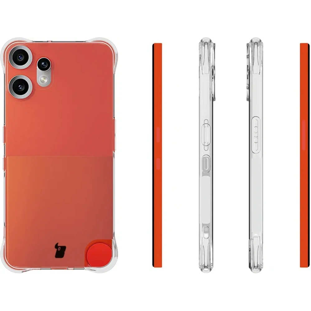 Hurtownia GSM - Bizon Case Clear Pack pouzdro + 2x ochranná fólie Nothing CMF Phone 2 Pro - BIZ9451 - {ean13} - Hurt