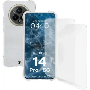 Hurtownia GSM - Bizon Case Clear Pack Hülle + 2x Displayschutzfolie Realme 14 Pro+ Plus 5G - BIZ9452 - {ean13} - Hurt
