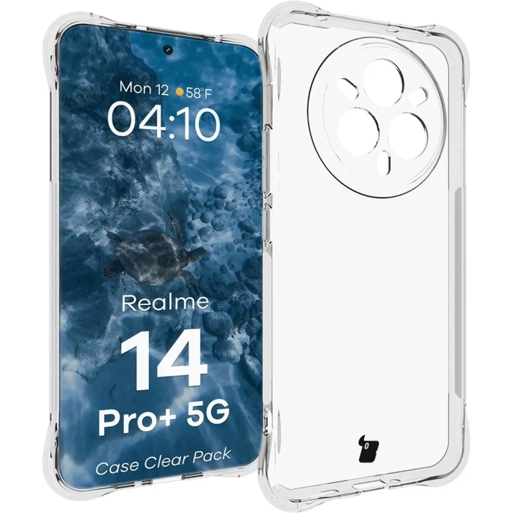 Hurtownia GSM - Etui + 2x folia na ekran Bizon Case Clear Pack do Realme 14 Pro+ Plus 5G - BIZ9452 - {ean13} - Hurt