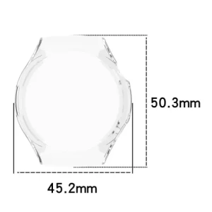 Hurtownia GSM - Etui z osłoną ekranu Bizon Case Watch Felipe do Huawei Watch 5 42mm przeźroczyste - BIZ9453 - {ean13} - Hurt