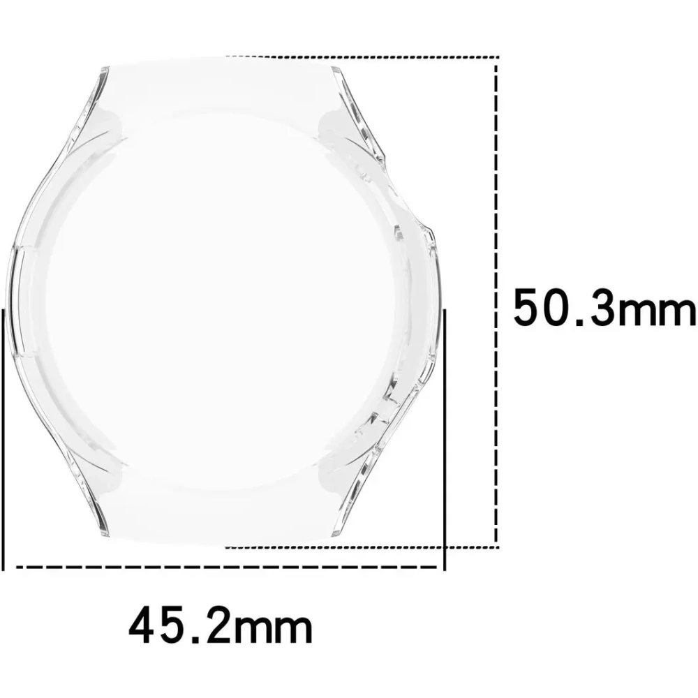 Hurtownia GSM - Etui z osłoną ekranu Bizon Case Watch Felipe do Huawei Watch 5 42mm przeźroczyste - BIZ9453 - {ean13} - Hurt