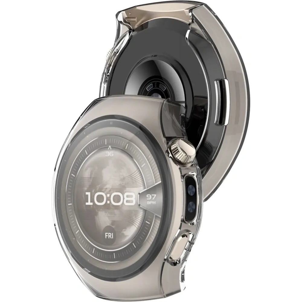 Hurtownia GSM - Etui z osłoną ekranu Bizon Case Watch Felipe do Huawei Watch 5 46mm przeźroczyste - BIZ9454 - {ean13} - Hurt