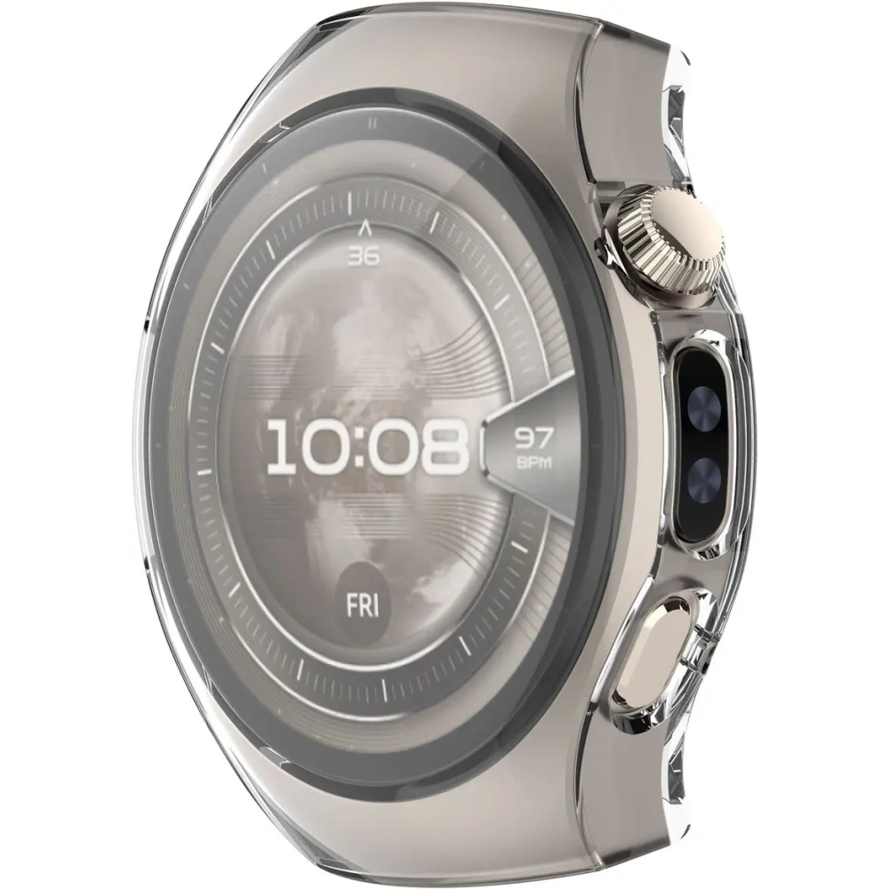 Hurtownia GSM - Etui z osłoną ekranu Bizon Case Watch Felipe do Huawei Watch 5 46mm przeźroczyste - BIZ9454 - {ean13} - Hurt