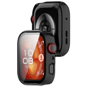 Hurtownia GSM - Etui ze szkłem do zegarka Bizon Case+Glass Watch do Huawei Watch Fit 4 Pro czarne - BIZ9455 - {ean13} - Hurt