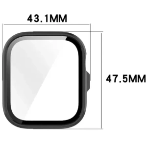 Hurtownia GSM - Etui ze szkłem do zegarka Bizon Case+Glass Watch do Huawei Watch Fit 4 Pro czarne - BIZ9455 - {ean13} - Hurt