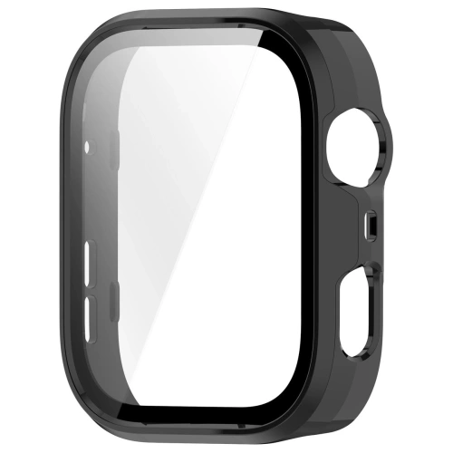 Etui ze szkłem do zegarka Bizon Case+Glass Watch do Huawei Watch Fit 4 Pro czarne