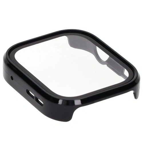 Etui ze szkłem do zegarka Bizon Case+Glass Watch do Huawei Watch Fit 4 Pro czarne