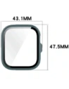 Hurtownia GSM - Etui ze szkłem do zegarka Bizon Case+Glass Watch do Huawei Watch Fit 4 Pro zielone - BIZ9456 - {ean13} - Hurt