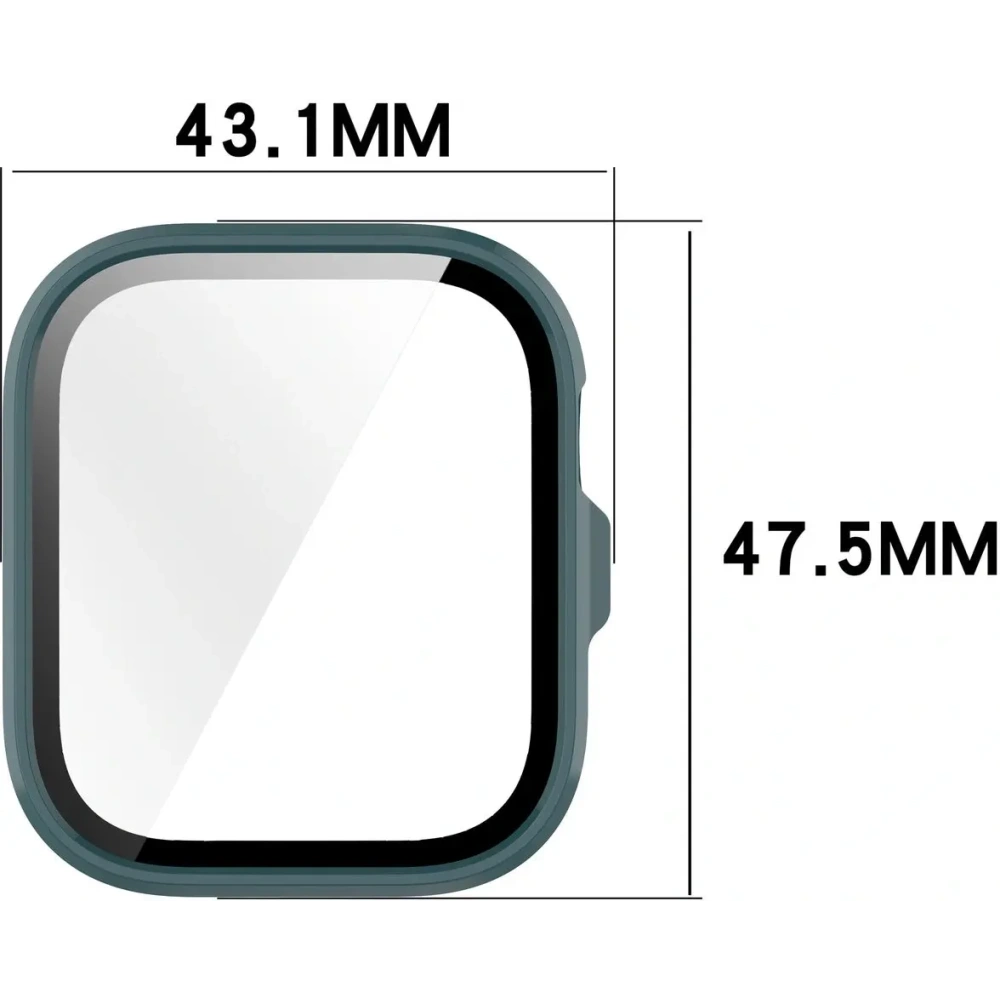 Hurtownia GSM - Etui ze szkłem do zegarka Bizon Case+Glass Watch do Huawei Watch Fit 4 Pro zielone - BIZ9456 - {ean13} - Hurt