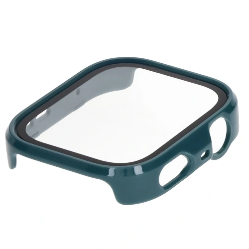 Etui ze szkłem do zegarka Bizon Case+Glass Watch do Huawei Watch Fit 4 Pro zielone