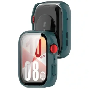 Hurtownia GSM - Etui ze szkłem do zegarka Bizon Case+Glass Watch do Huawei Watch Fit 4 zielone - BIZ9457 - {ean13} - Hurt